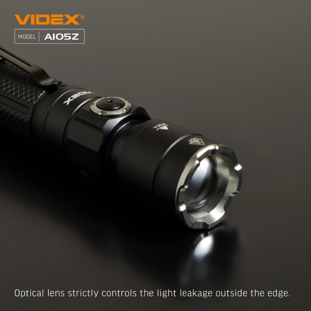 Torcia tattica Videx VLF-A105Z 1200lm 215m USB-C IP44
