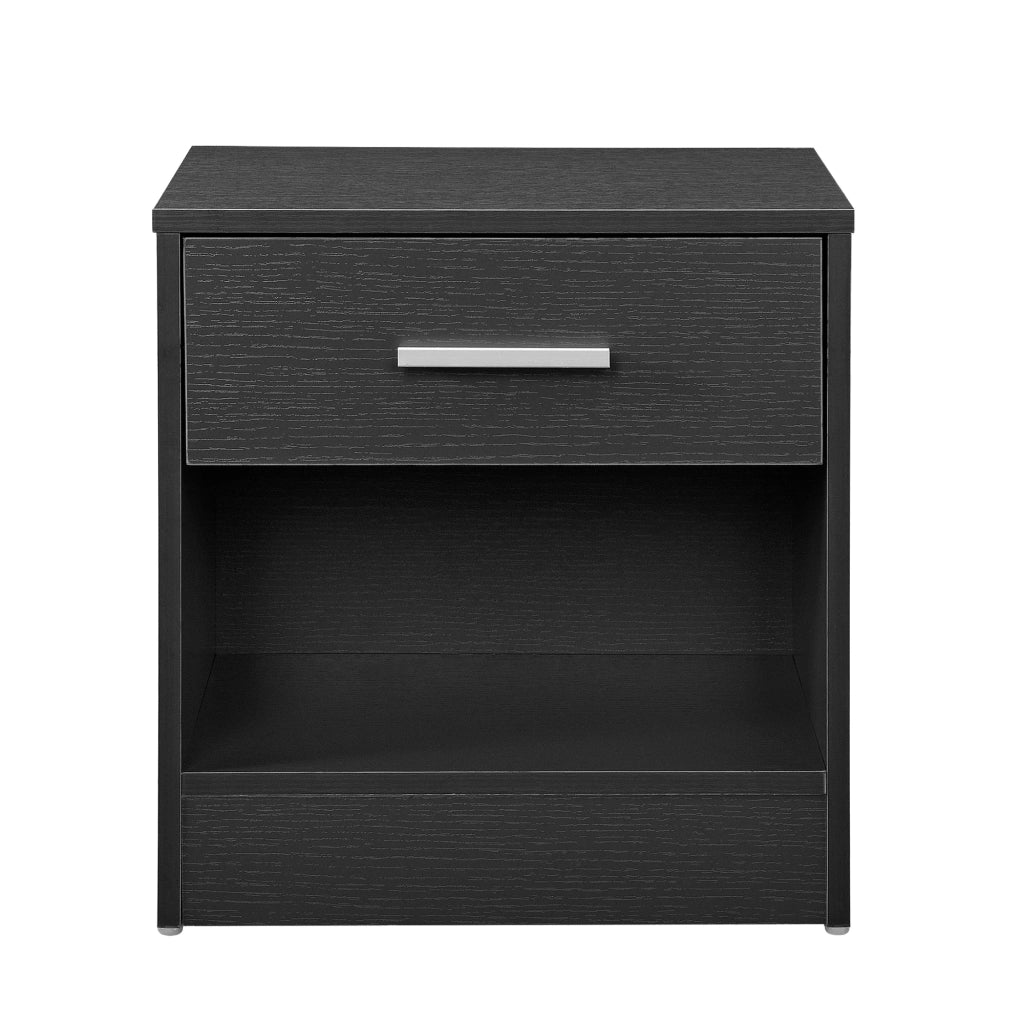 Comodino comodino cassettiera mobile contenitore con cassetto 38 cm grigio 03_0004191