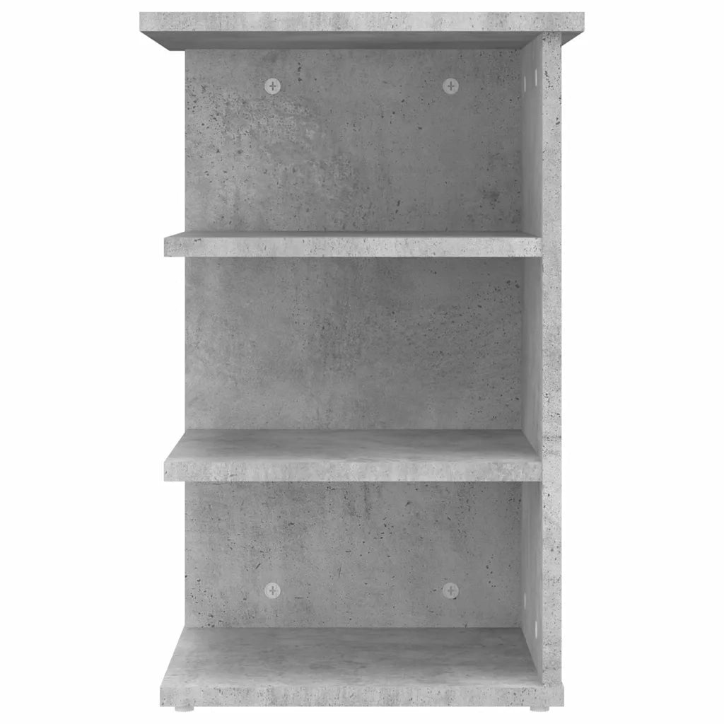 Credenza-Buffet-Armadio da cucina Grigio Cemento 35x35x55 cm in Legno Multistrato