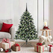 Albero di Natale artificiale con 150 LED Verde 120 cm 3395210