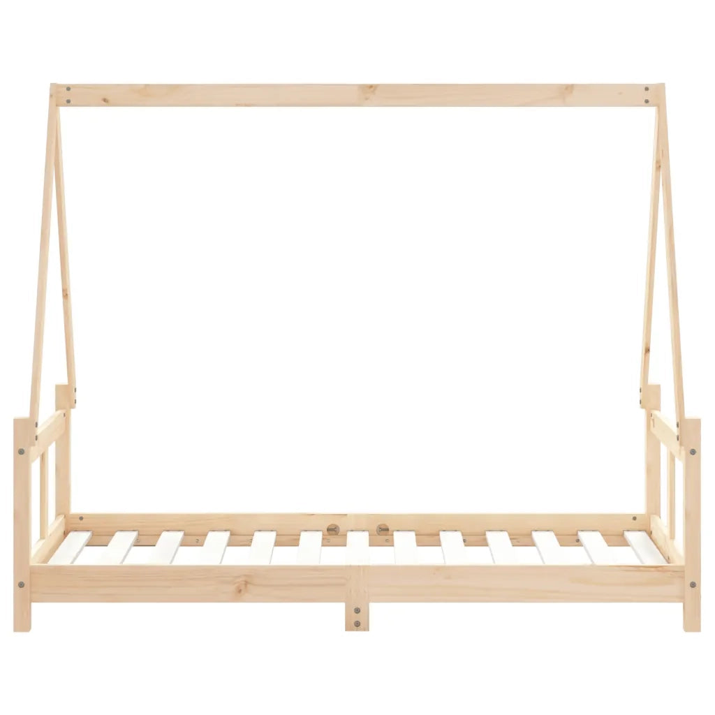 Giroletto per Bambini-Struttura Letto Bambini 80x160 cm in Legno Massello di Pino 103303
