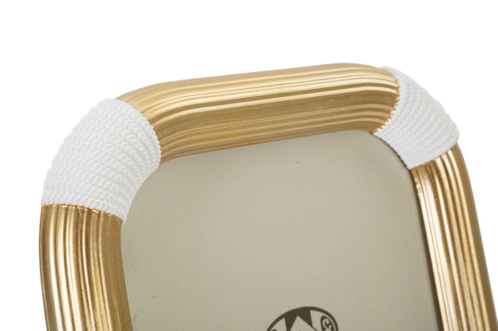 Cornice Bann 20x2,5x25 cm in Poliresina e Vetro