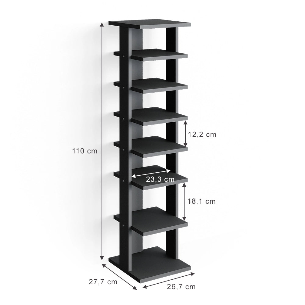 Vicco Scarpiera Antracite 26.7 x 110 cm