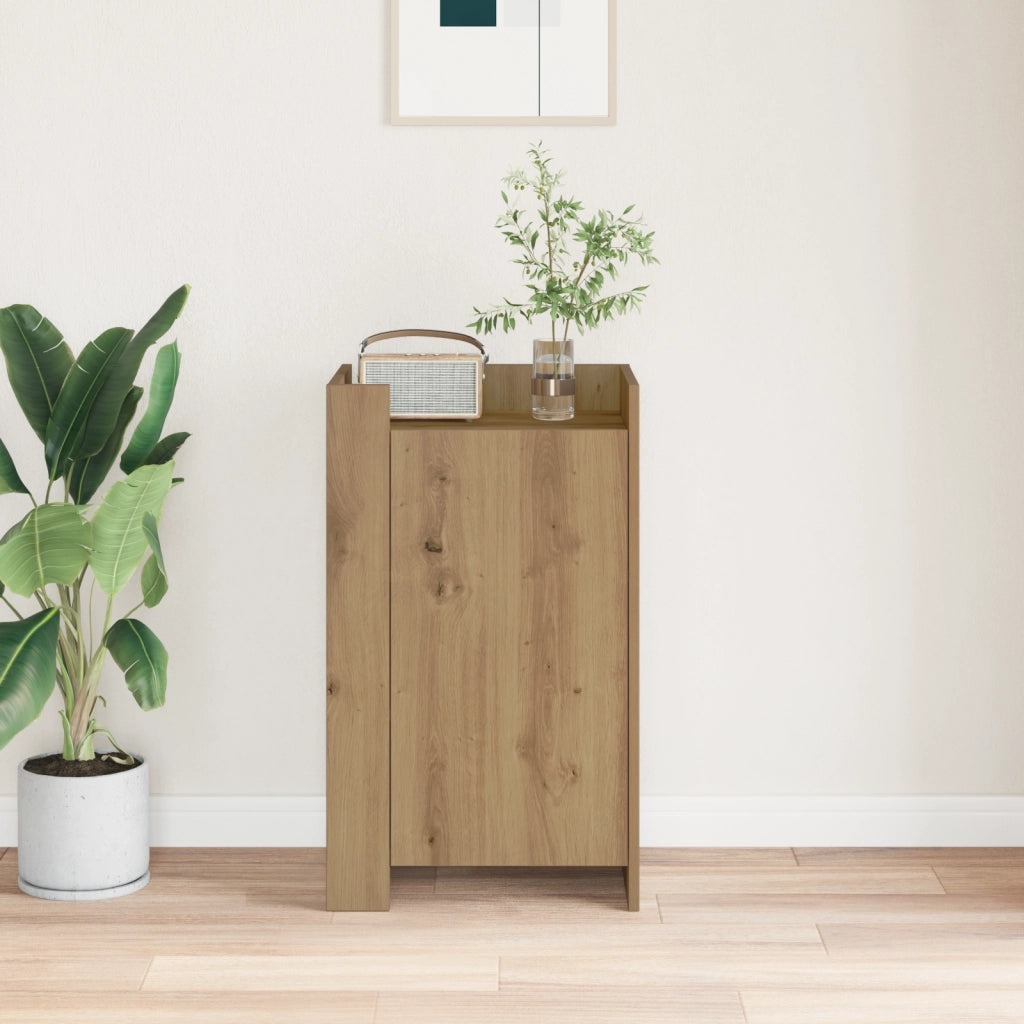 Credenza Rovere Artigianale 45x35x75 cm Legno Ingegnerizzato