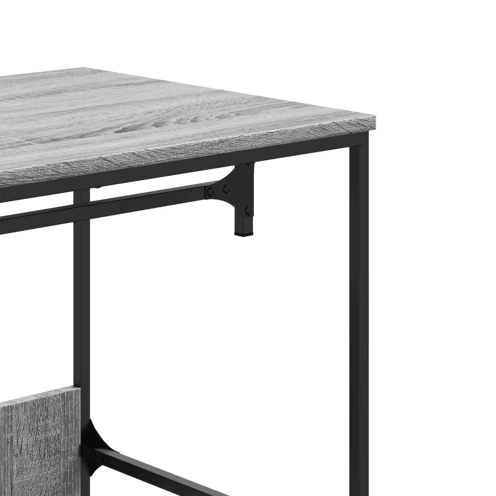 vidaXL Armadio Grigio Sonoma 90x50x180 cm in Truciolato