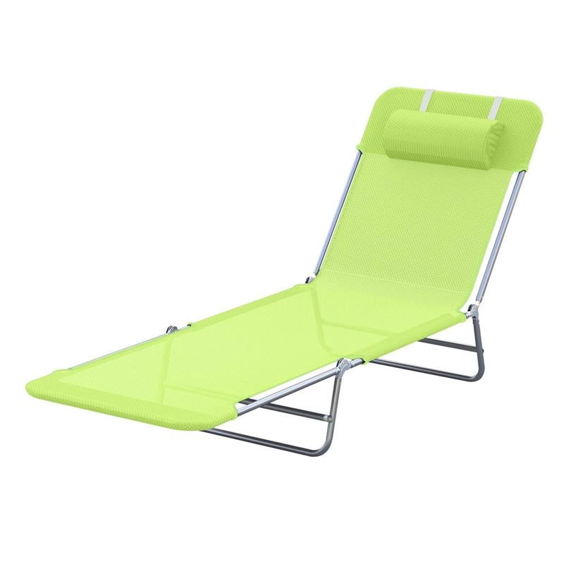 LETTINO PRENDISOLE PIEGHEVOLE 182 X 56 X 24.5 CM VERDE LIME