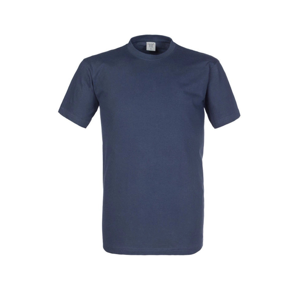 Trade Shop - T Shirt Blu Rossini Trading T-shirt Da Lavoro Antinfortunistica Take Time Top -    S