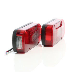 Set 2 luci posteriori RFS T1 con cavo a 13 poli da 5 m per illuminazione rimorchi