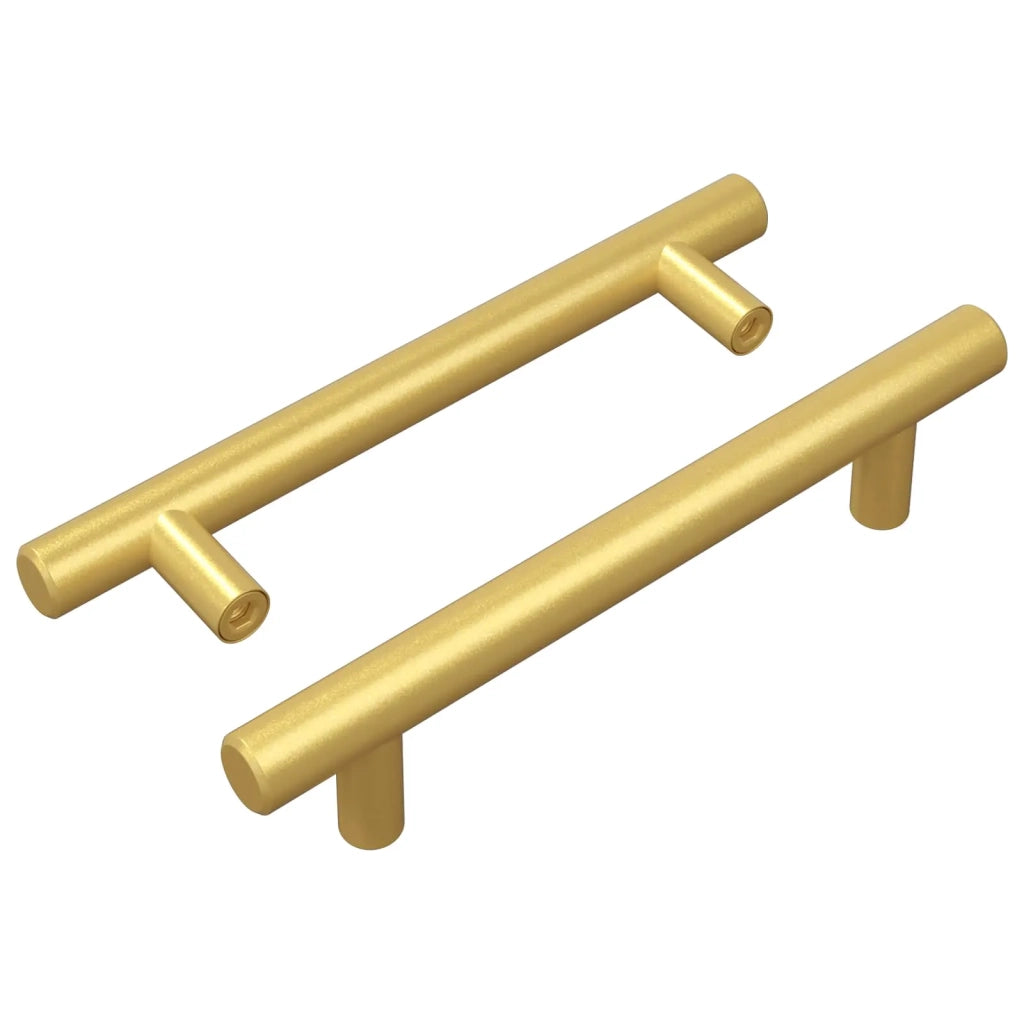 Maniglia per Armadio 2 pcs Oro 150 mm Acciaio inossidabile 864730