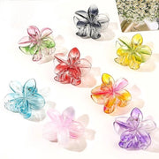 8 clip per capelli a forma di fiore, antiscivolo, grandi clip per capelli in stile hawaiano, clip per capelli a forma di banana, adatti a tutti i tipi di capelli.