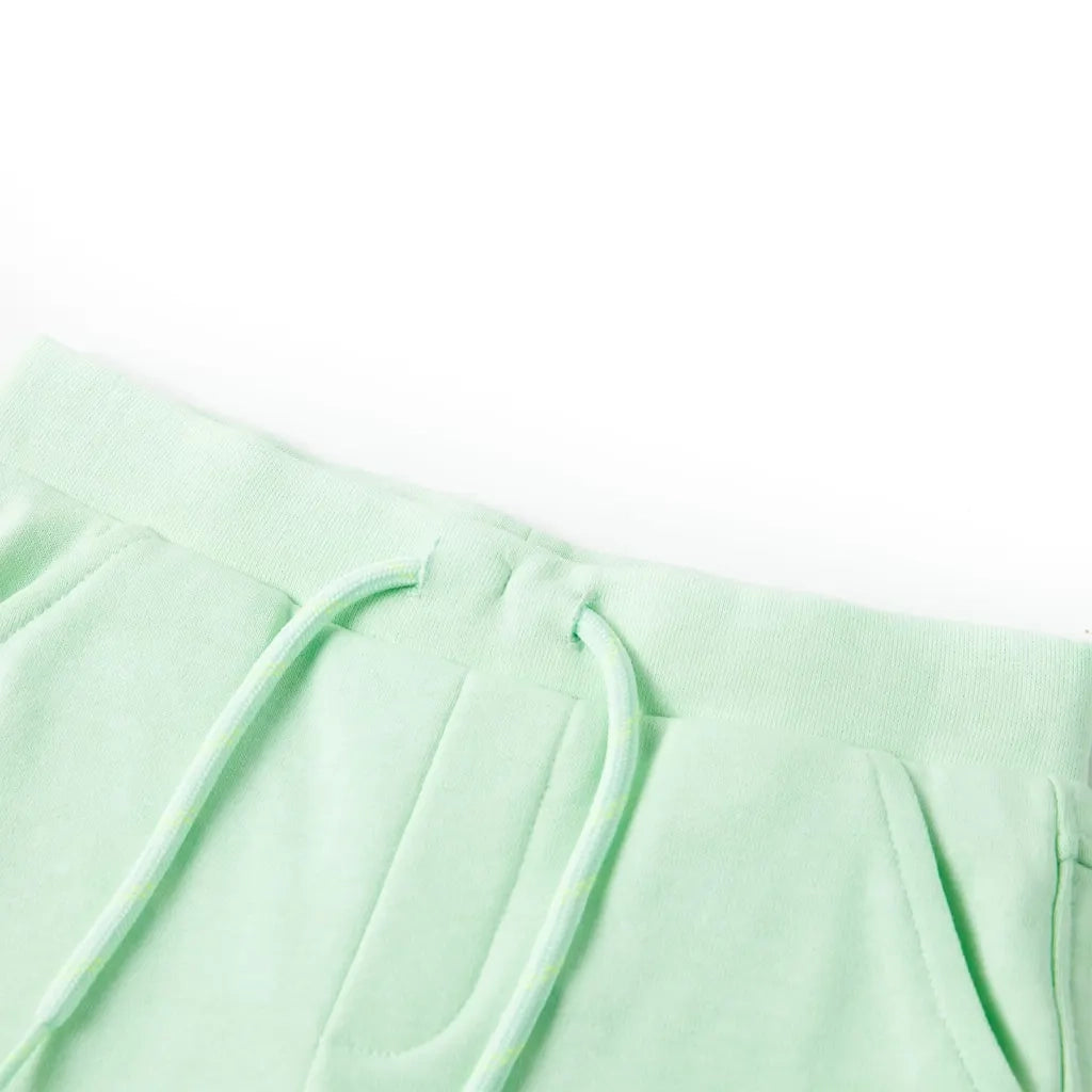 Pantaloncini per Bambini con Coulisse Verde Brillante 128 CFW7572850