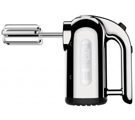 Dualit 89320 Sbattitore Manuale 400 W 4 Velocita' con Fruste Ganci e Punte Acciaio Inox Lucido colore Argento