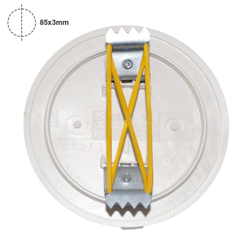 Coperchio Rotondo 502 Ad Espansione Con Vite Diametro 85mm Per Scatola Tonda D85