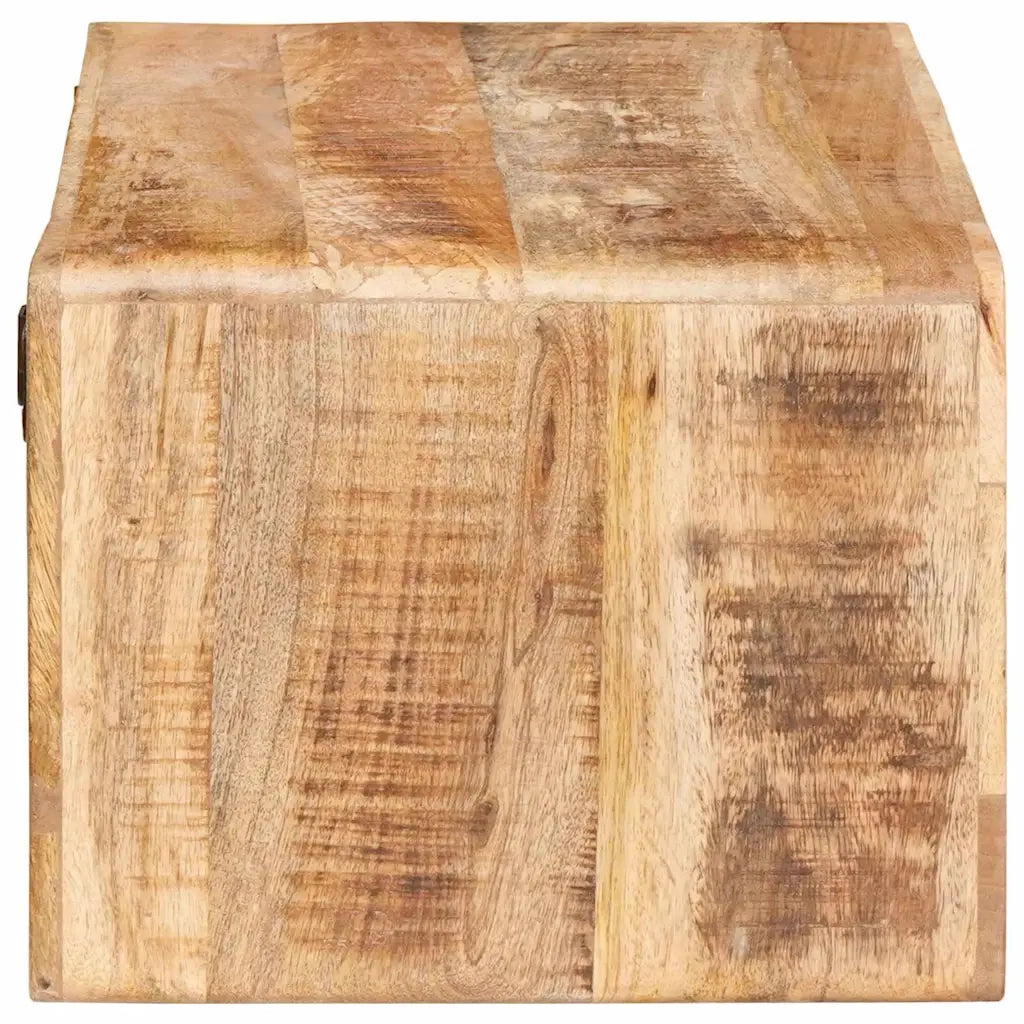 vidaXL Comodini 45 x 30 x 24 cm legno massello di mango