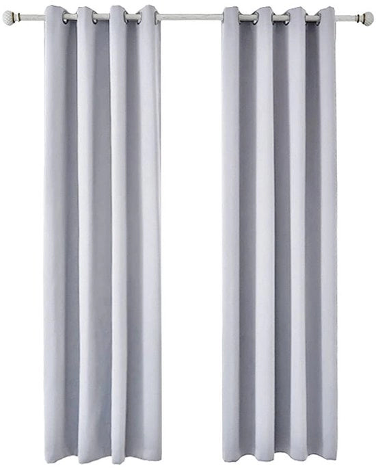 Set di tende oscuranti a 2 pezzi - tende termoisolate - tende a rete - 52 x 84 pollici - blocca 85%-98% della luce
