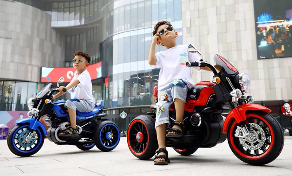 Moto Elettrica per Bambini 12V Kidfun Melbourne Blu