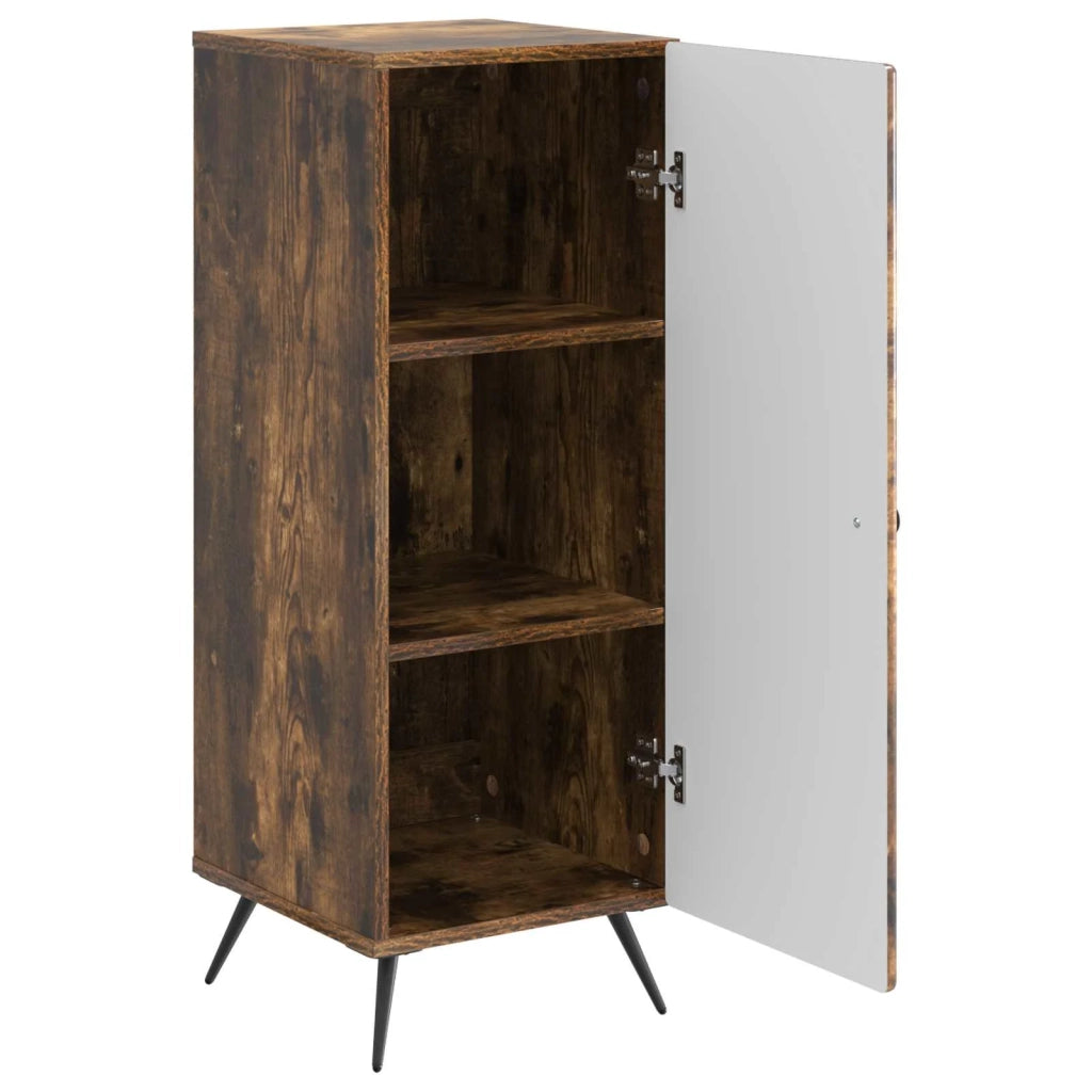 Credenza Rovere Fumo 33 x 34,5 x 90 cm Legno ingegnerizzato 895520