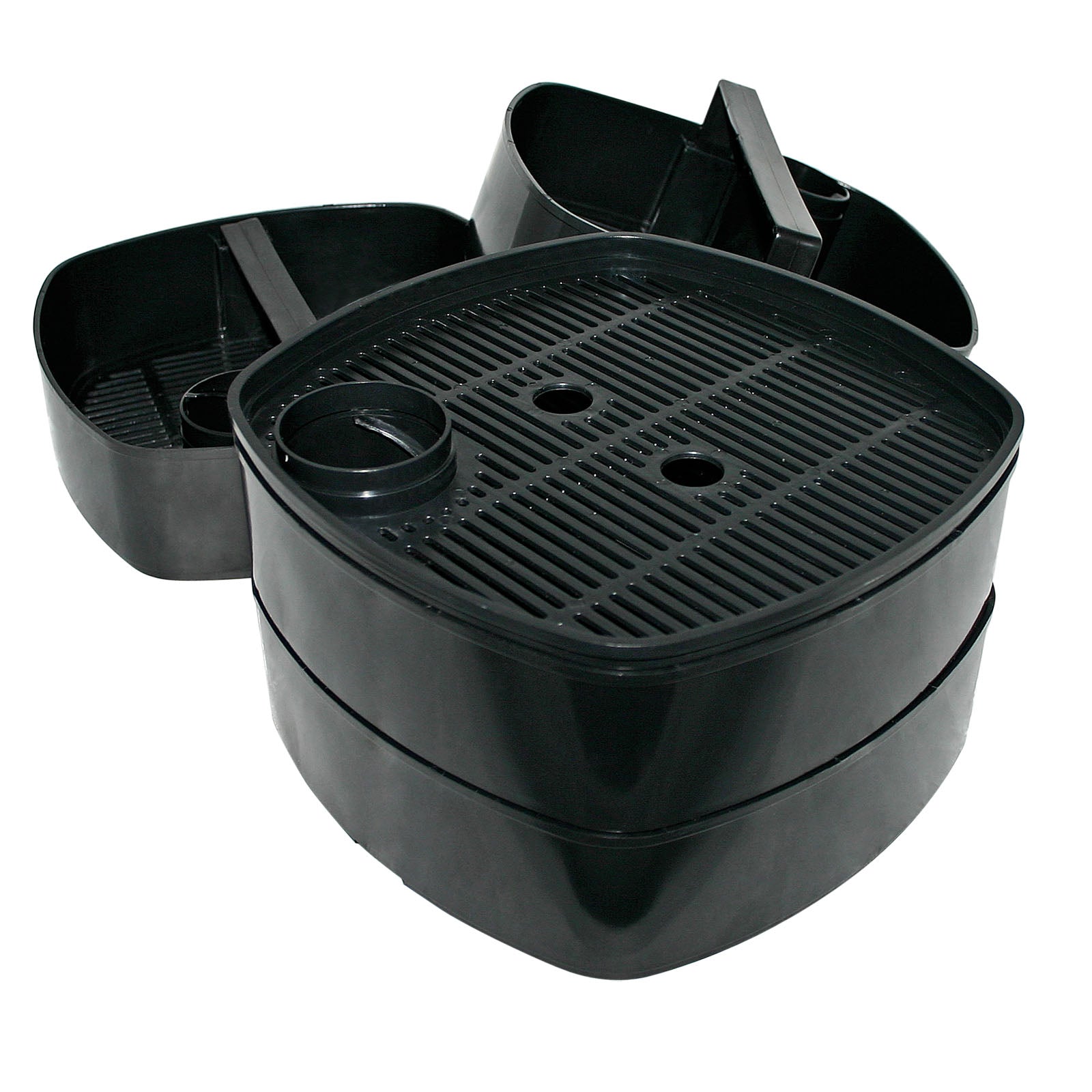 Cestino filtrante con maniglie e piastra di copertura per filtro esterno per acquari HW-304