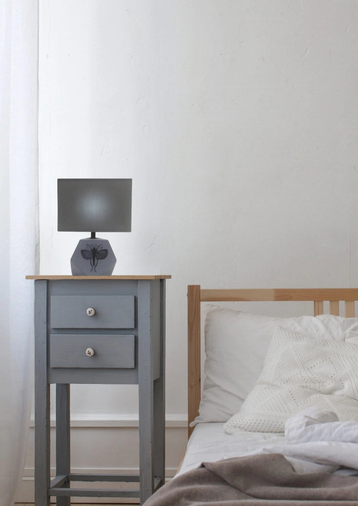 Lampada da tavolo Candellux ANIMI 41-79923 grigia E14