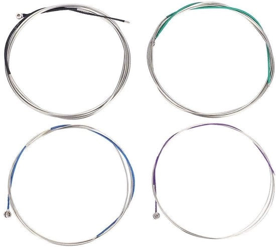 Cavi di violoncello in lega di rame/zinco 3/4 - 4/4 - Ricambio - Accessorio - Nuovo - Peso 50 g - Corde per violoncello