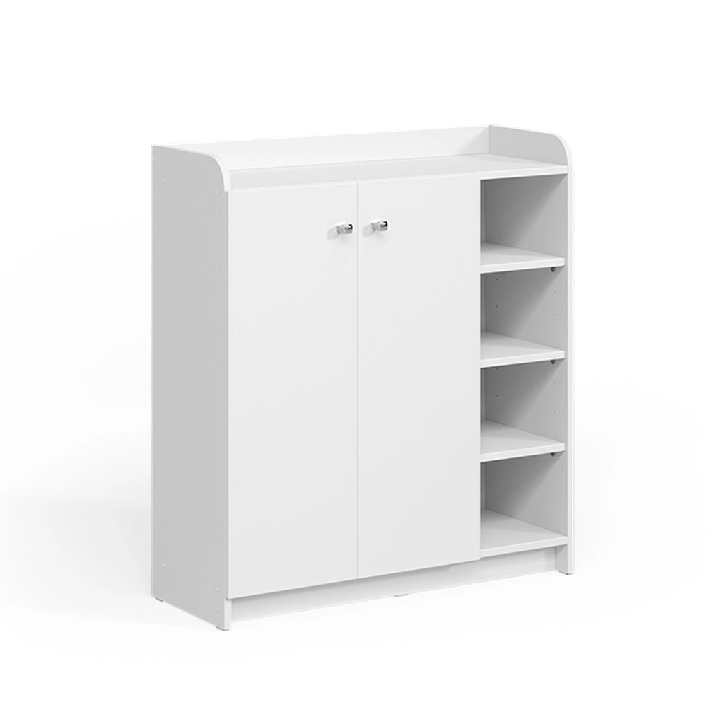 Vicco Mobile porta scarpe Bianco 83 x 91.4 cm con 2 porte