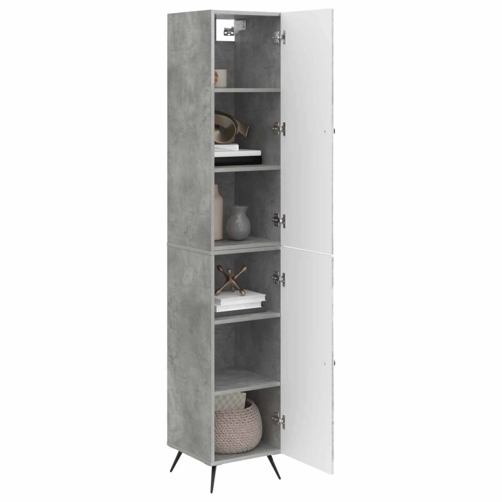 Set di armadi 2 pcs Grigio Cemento Legno ingegnerizzato 3416874