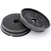 KIT COPPIA FILTRI CAPPA CARBONE ATTIVO ROTONDO AIRLUX GLEM D.19CM ALT.3,7CM  - UNIVERSALE