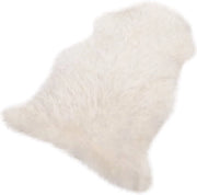 Pelle in plastica per divano - lavabile e morbida - stile lussuoso - tappeto decorativo - stile elegante bianco - 90-100x60 cm