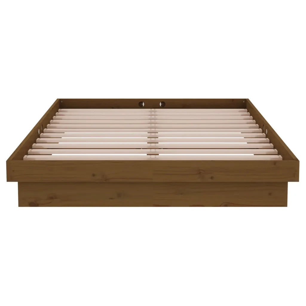 Giroletto senza Materasso Ambra Small Double in Legno Massello