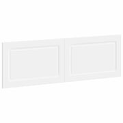 Testiera da Muro UTRECHT Bianco Legno ingegnerizzato 897825
