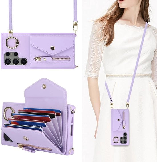 Case per smartphone con holder per carta - protezione pratica - 1 pezzo