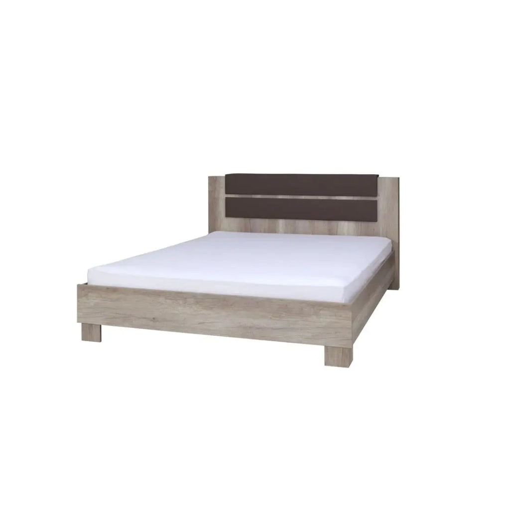 Letto ROMI - 2 piazze 160x200 cm colore Dab Canyon