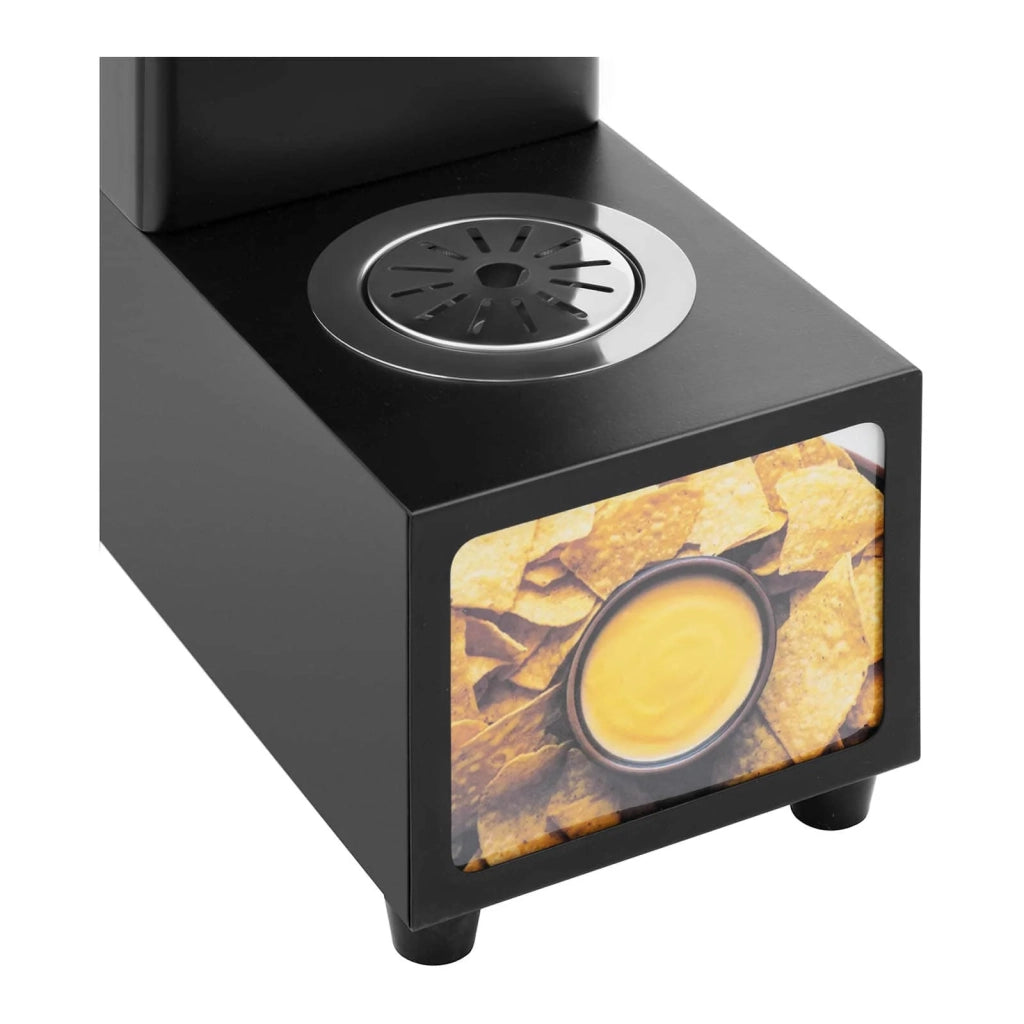 Distributore di formaggio - Design moderno - 4,8 l - 55-80 °C - Nero 14_0004906