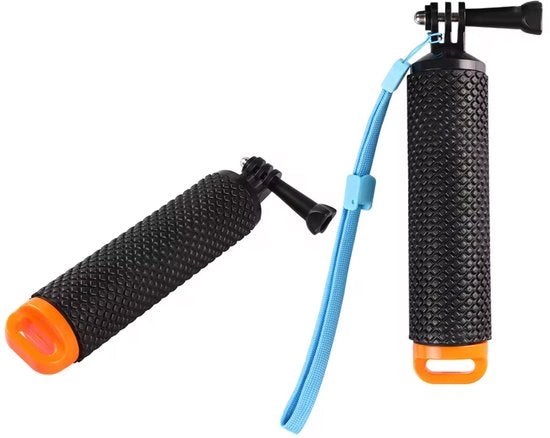 Stativo galleggiante per mano - Accessori per stativo - Manubrio galleggiante con vite per dita e cintura polso regolabile adatta per Go Pro
