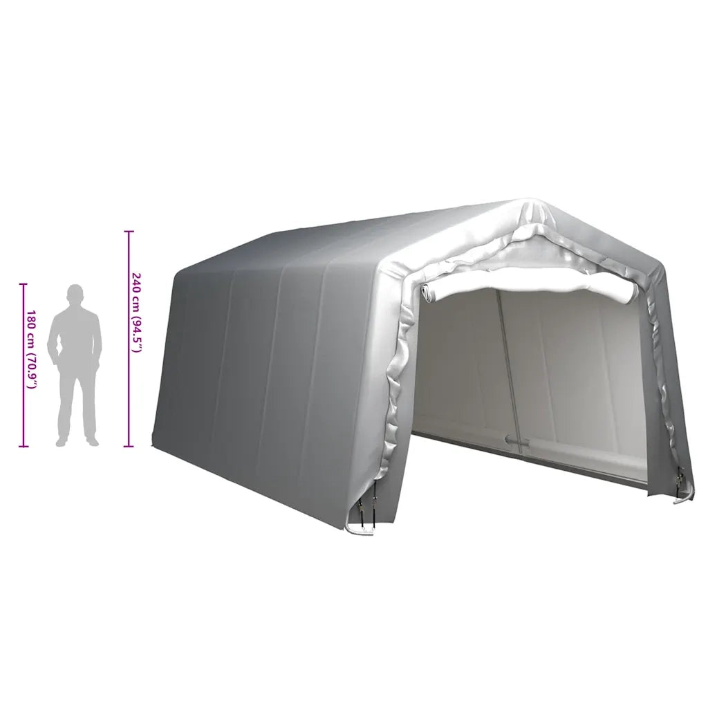 Tenda 300x600 cm Grigio Acciaio 3079588
