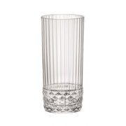Set 4 Bicchieri america 20s in vetro vintage cooler bormioli