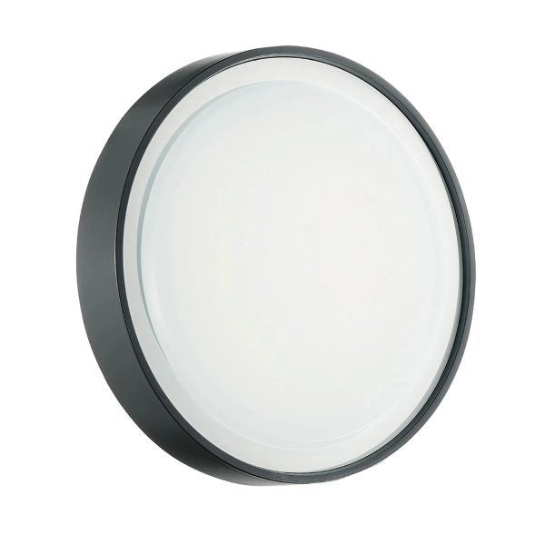 PLAFONIERA DA SOFFITTO/PARETE PER ESTERNO LED 15W 4000K 1500LM ANTRACITE AIDI