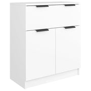 Credenza | Madia | Buffet da pranzo | Armadio da pranzo Bianca 60x30x70 cm in Legno Multistrato