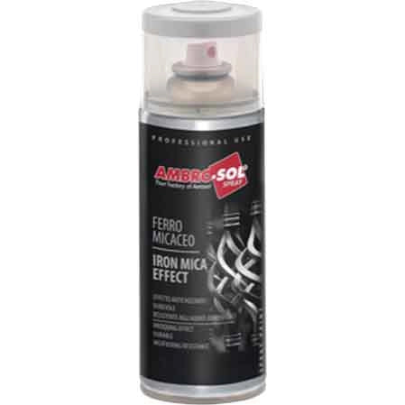 BOMBOLETTA SPRAY FERROMICACEO 400 ml - Grafite ferro - 6 pezzi- AMBROSOL