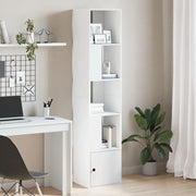 Libreria Bianca 40x36x189 cm in Legno Multistrato