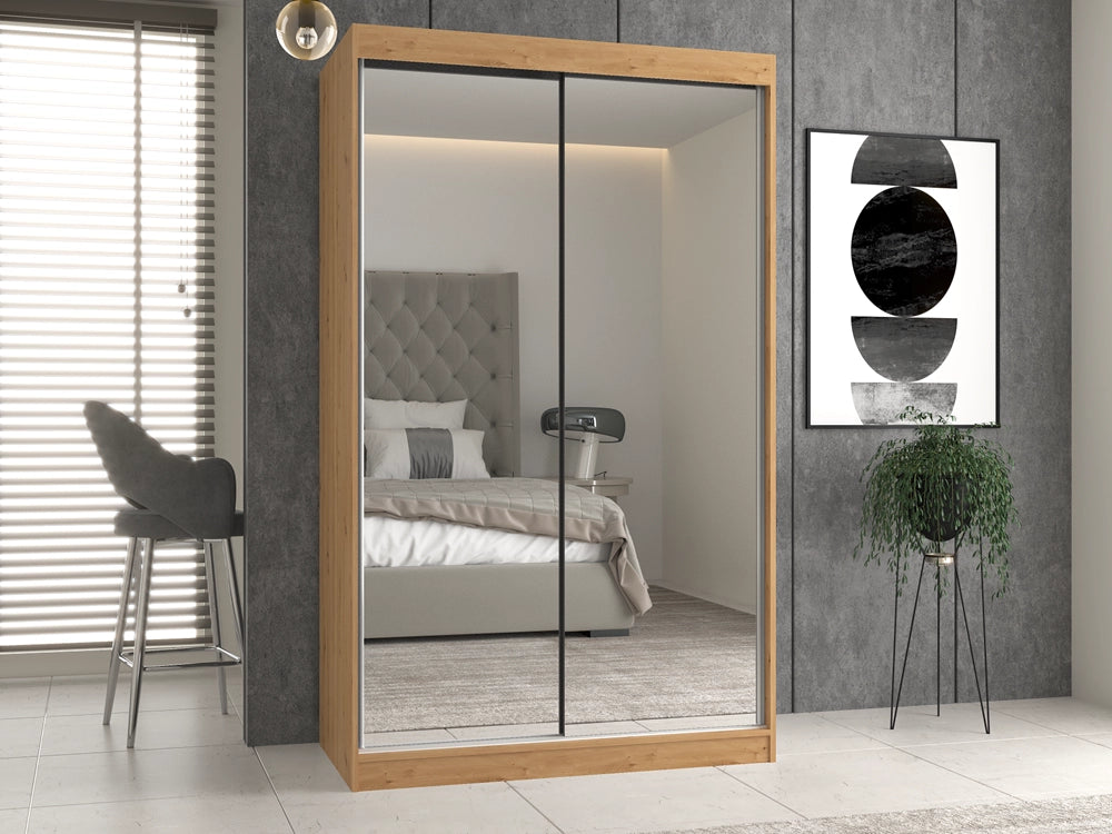 Armadio IGA 120a rovere artisan guardaroba