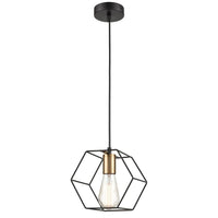 Lampada APP1131-1CP Black/gold