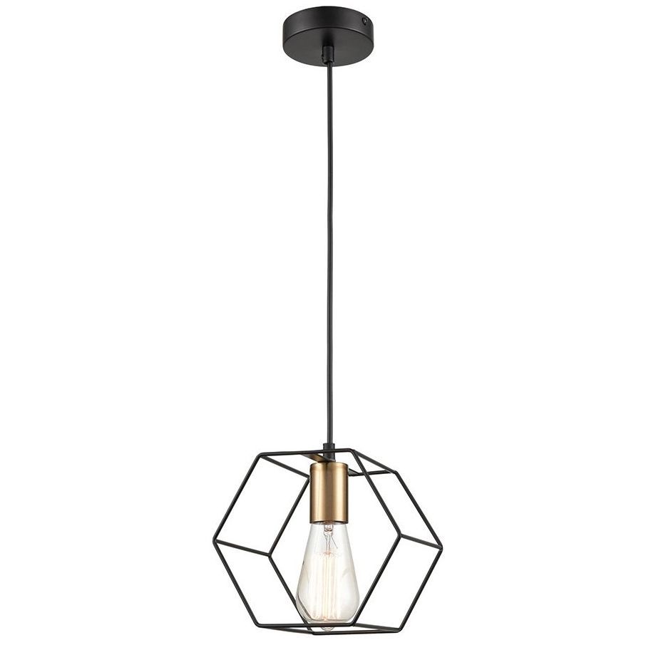 Lampada APP1131-1CP Black/gold