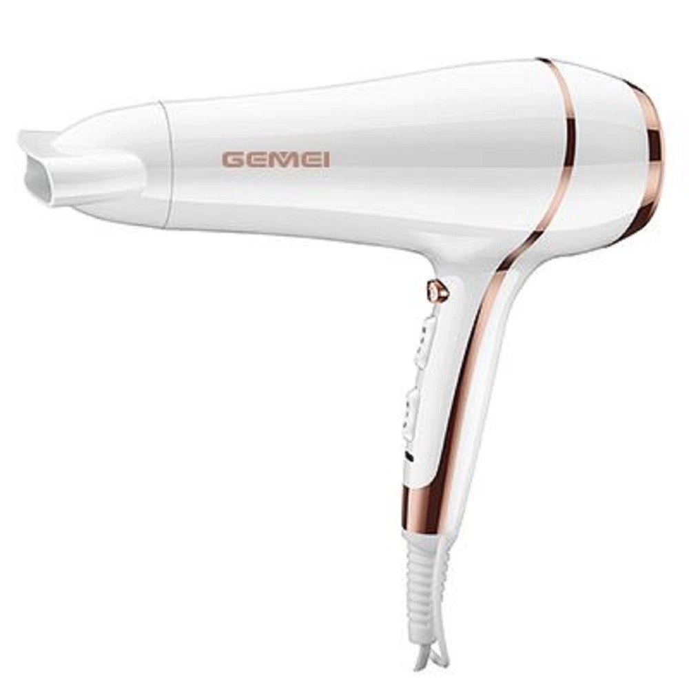 Trade Shop - Asciugacapelli Professionale 2400 W Phon Per Salone 3 Velocità Beccuccio Gm-108 -