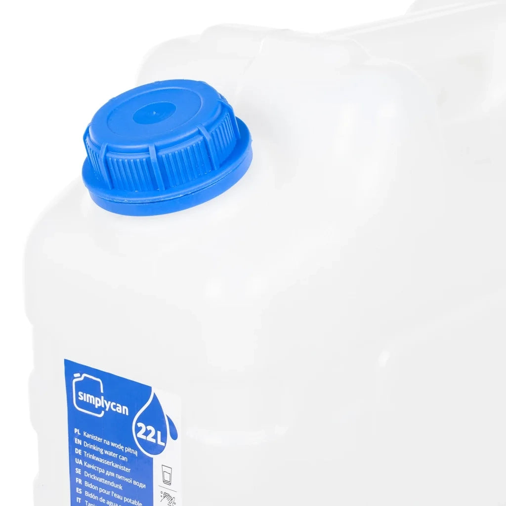 Contenitore Acqua con Rubinetto Trasparente 20 L in Plastica 155042