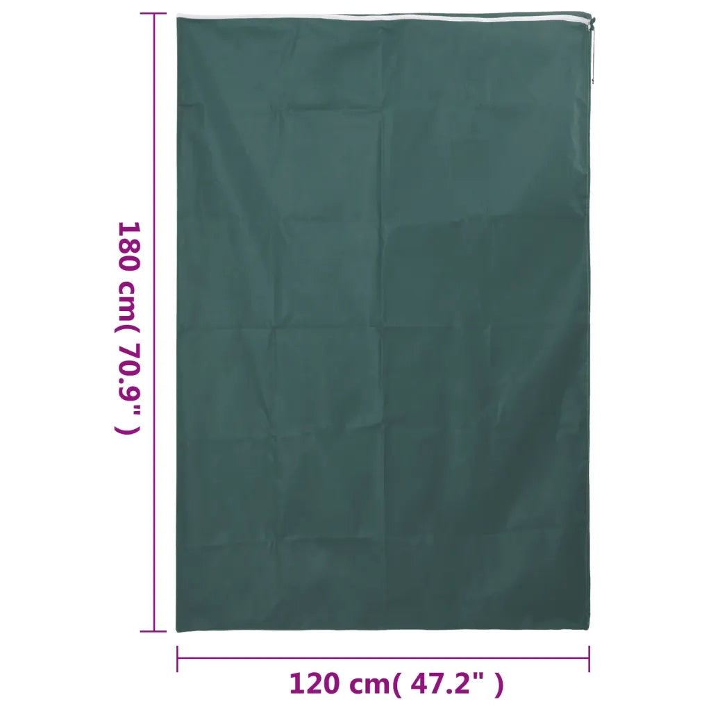 Coperture con Cerniera per Piante 2 pz 70 g/m2 1,2x1,8 m CFW9593462
