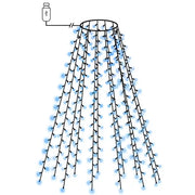 Rete di Luce per Albero di Natale 150 LED Blu 150 cm CFW7411585