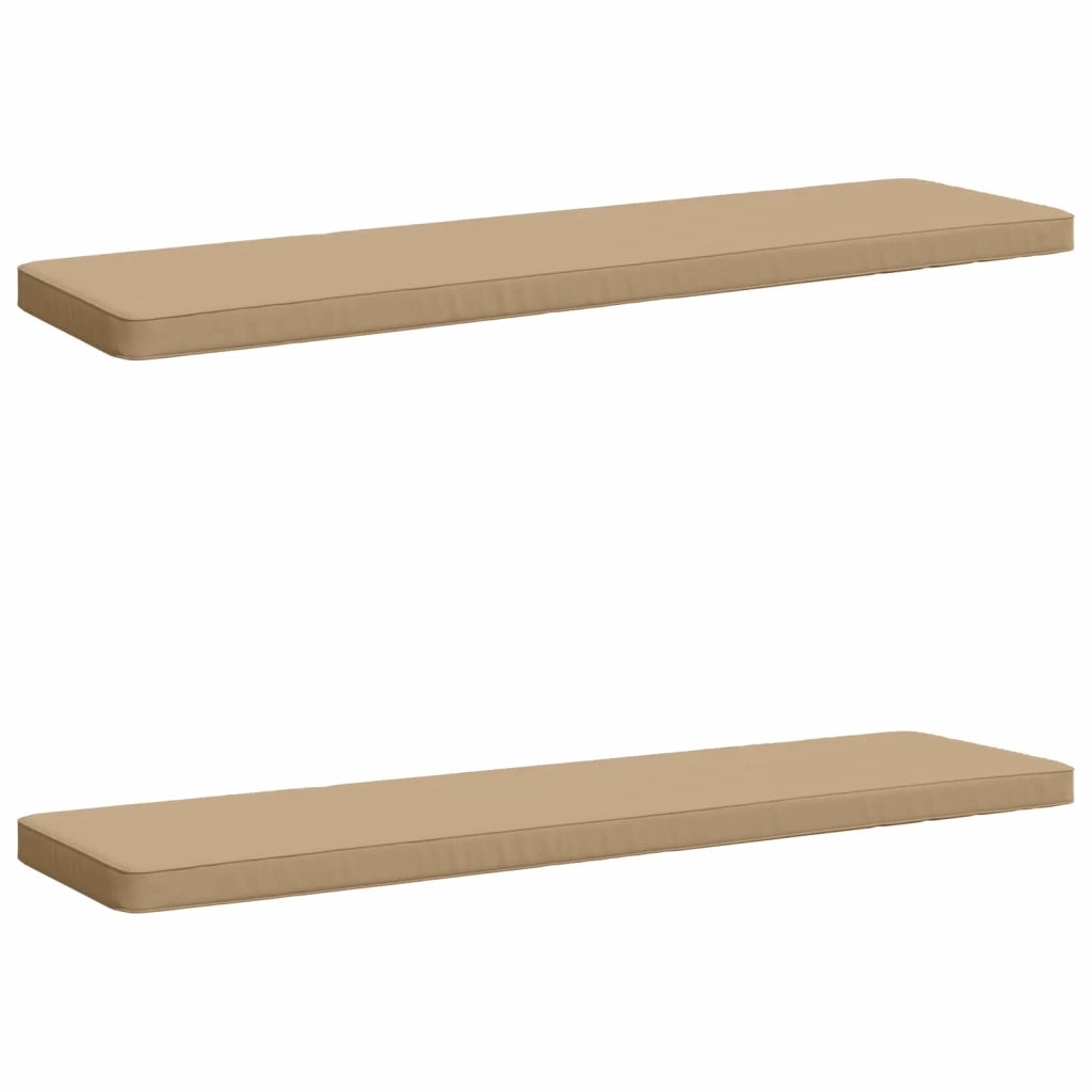 Cuscini per Panchina a 2 Pezzi VUGHT 2 pz 100% Poliestere 951351