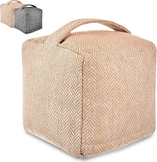 Zacchi Antislip per Parete - 1Kg - Con Supporto Portatile - Per Ufficio e Casa - Piastra Antiscivolo - Beige .