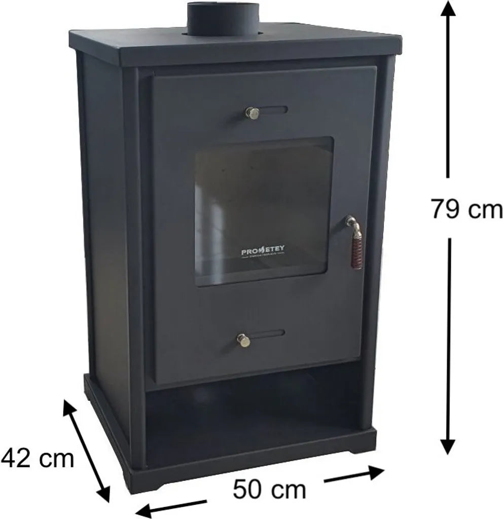 Prometey EKO 4 Stufa a Legna - 7kW [Classe energetica A+]